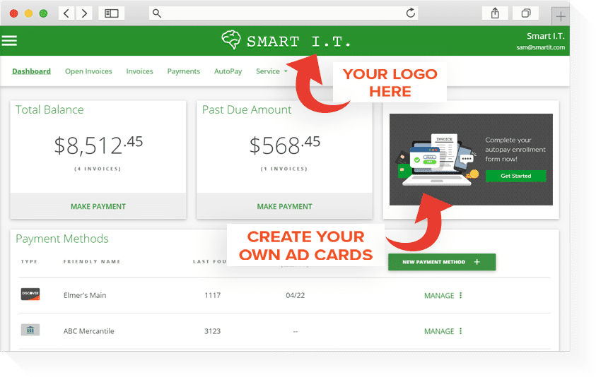 ConnectBooster - Customized Client Portal